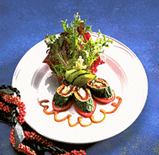 Smoked Ahi Salad with Miso Sake Vinaigrette